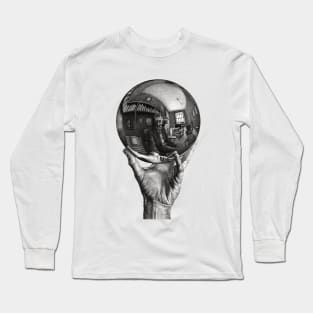 The wizard of illustration and graphic illusionism Long Sleeve T-Shirt